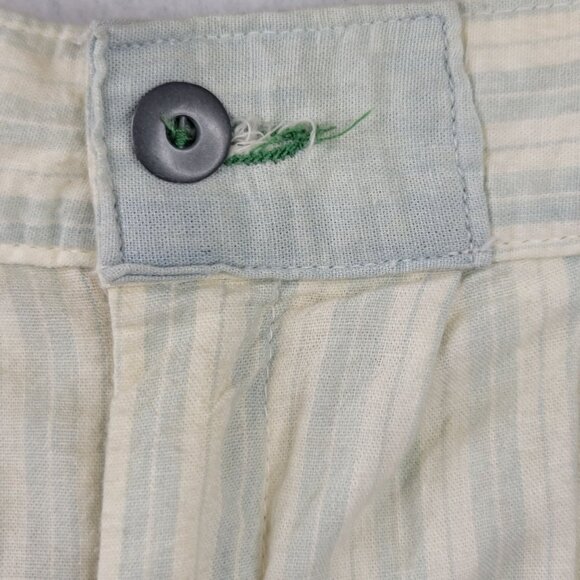 Levis Group Twelve Vintage Striped Midi Skirt Soft Cotton USA 14 *Callout - Picture 5 of 13